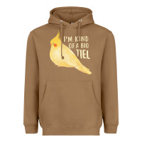 Toasted Coconut cockatiel t  shirt i’m kind of a big tiel t  shirt Heavyweight Hoodie - linhVisuals