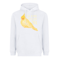 White cockatiel t  shirt i’m kind of a big tiel t  shirt Heavyweight Hoodie - linhVisuals