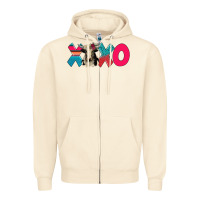 Sandshell xoxo holstein cow Zipper Hoodie - AdoDesignShop