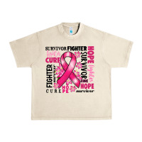 Sandshell survivor breast cancer ribbon Urban Heavy Tee - RanaPortraitStore