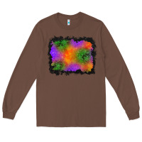 Chestnut halloween stars background Long Sleeve Tee - BundleAndBundleShop