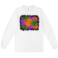 White halloween stars background Long Sleeve Tee - BundleAndBundleShop