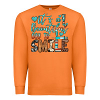 Carrot it’s a beautiful day to smile Premium Sweatshirt - JahusDesignShop