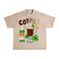French Oak Irish coffee St. Patrick's Day Urban Heavy Tee - FaDigitalArtStudio