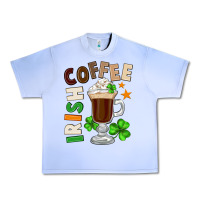 Grape Ice Irish coffee St. Patrick's Day Urban Heavy Tee - FaDigitalArtStudio