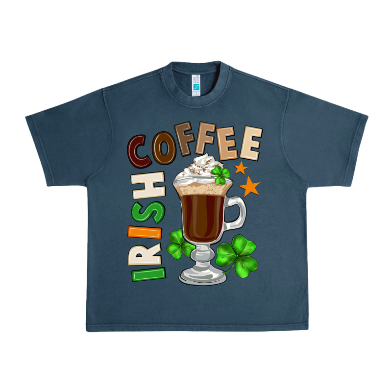 Irish Coffee St. Patrick's Day Urban Heavy Tee by FaDigitalArtStudio | Teevron