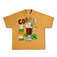 Peanut Butter Irish coffee St. Patrick's Day Urban Heavy Tee - FaDigitalArtStudio