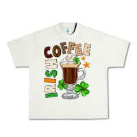 Pistachio Irish coffee St. Patrick's Day Urban Heavy Tee - FaDigitalArtStudio