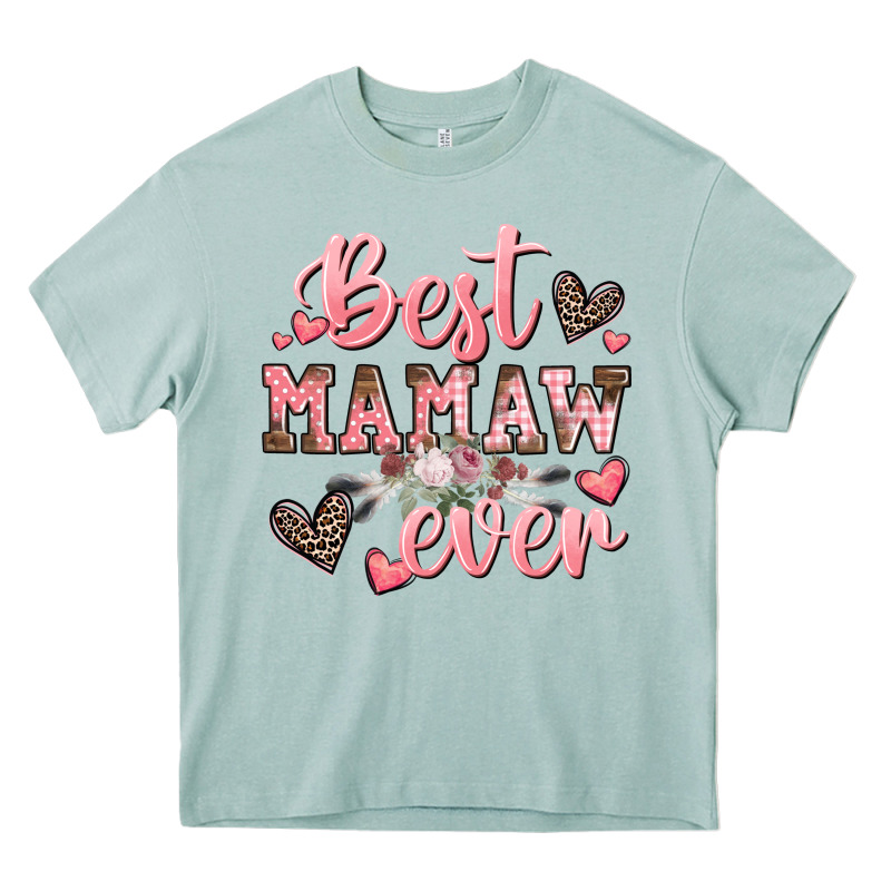 Best Mamaw Ever Mother's Day Heavy Core Tee by CowGirlArtShop | Teevron