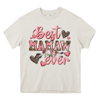 Cream best mamaw ever mother's day Heavy Core Tee - CowGirlArtShop