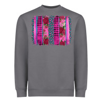 Storm valentine's day floral leopard brushstroke Heavyweight Sweatshirt - AdoDesignShop