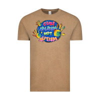 Vintage Coffee Cure ableism not Autism Vintage Tee - FaDigitalArtStudio