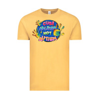Vintage Mustard Cure ableism not Autism Vintage Tee - FaDigitalArtStudio