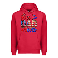 Cardinal Best Dad Ever Premium Hoodie - LillyAllenDesigns