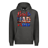 Charcoal Heather Best Dad Ever Premium Hoodie - LillyAllenDesigns