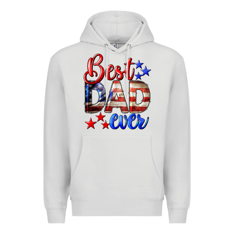 Best Dad Ever Premium Hoodie by LillyAllenDesigns | Teevron