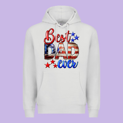 Best Dad Ever Premium Hoodie Designed By Lillyallendesigns
