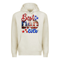 Oatmeal Heather Best Dad Ever Premium Hoodie - LillyAllenDesigns