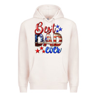 Pale Pink Best Dad Ever Premium Hoodie - LillyAllenDesigns