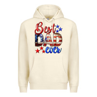 Sandshell Best Dad Ever Premium Hoodie - LillyAllenDesigns