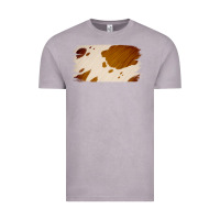 Vintage Zinc Cowhide Lightbrown Vintage Tee - Jasminsmagicworld