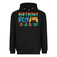 Black birthday boy to level up Heavyweight Hoodie - JahusDesignShop