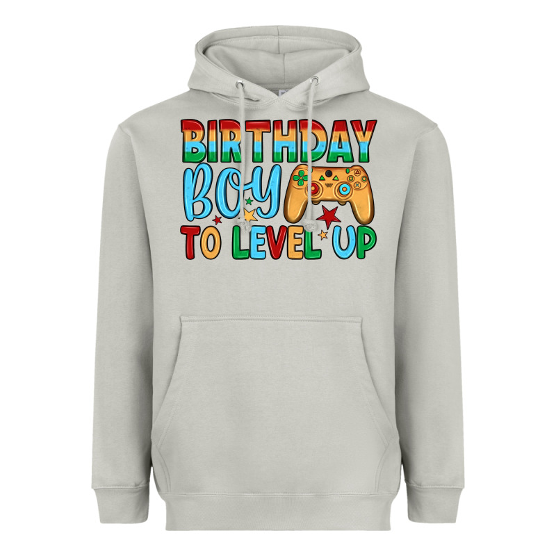 Birthday Boy To Level Up Heavyweight Hoodie by JahusDesignShop | Teevron