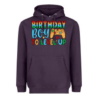 Plum birthday boy to level up Heavyweight Hoodie - JahusDesignShop
