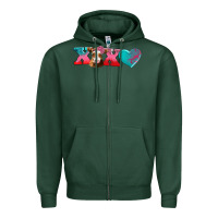 Xoxo Guarnsey Cow Zipper Hoodie | Teevron