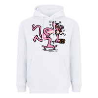 White pink panther Heavyweight Hoodie - linhVisuals