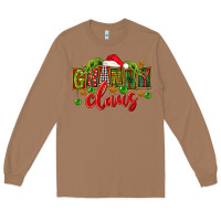Toasted Coconut christmas granny claus Long Sleeve Tee - FaDigitalArtStudio