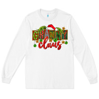White christmas granny claus Long Sleeve Tee - FaDigitalArtStudio