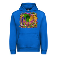 Cobalt mardi gras mask king cake Urban Hoodie - RanaPortraitStore