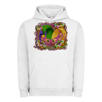Pigment Lunar Rock mardi gras mask king cake Urban Hoodie - RanaPortraitStore