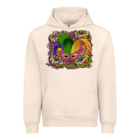 Sandshell mardi gras mask king cake Urban Hoodie - RanaPortraitStore