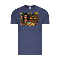 Vintage Denim Juneteenth black teacher magic Vintage Tee - FaDigitalArtStudio