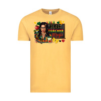 Vintage Mustard Juneteenth black teacher magic Vintage Tee - FaDigitalArtStudio