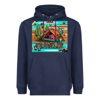Navy traveler tumbler Heavyweight Hoodie - JahusDesignShop