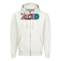 Oatmeal Heather xoxo braunvieh cow Zipper Hoodie - AdoDesignShop