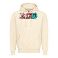 Sandshell xoxo braunvieh cow Zipper Hoodie - AdoDesignShop