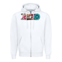 White xoxo braunvieh cow Zipper Hoodie - AdoDesignShop