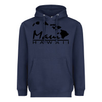 Navy maui hawaii Heavyweight Hoodie - linhVisuals