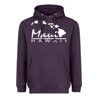Plum maui hawaii Heavyweight Hoodie - linhVisuals