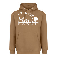 Toasted Coconut maui hawaii Heavyweight Hoodie - linhVisuals