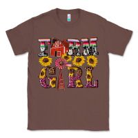 Chestnut western farm girl Classic Tee - Artiststas