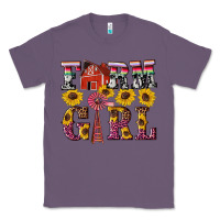 Lavender western farm girl Classic Tee - Artiststas