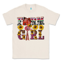 Natural western farm girl Classic Tee - Artiststas