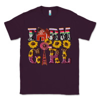 Plum western farm girl Classic Tee - Artiststas