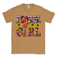 Toasted Coconut western farm girl Classic Tee - Artiststas