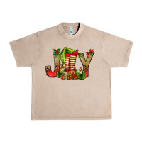French Oak joy christmas with elf bbs Urban Heavy Tee - BundleAndBundleShop